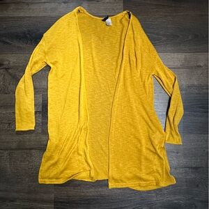Divided Mustard Yellow Women's Cardigan